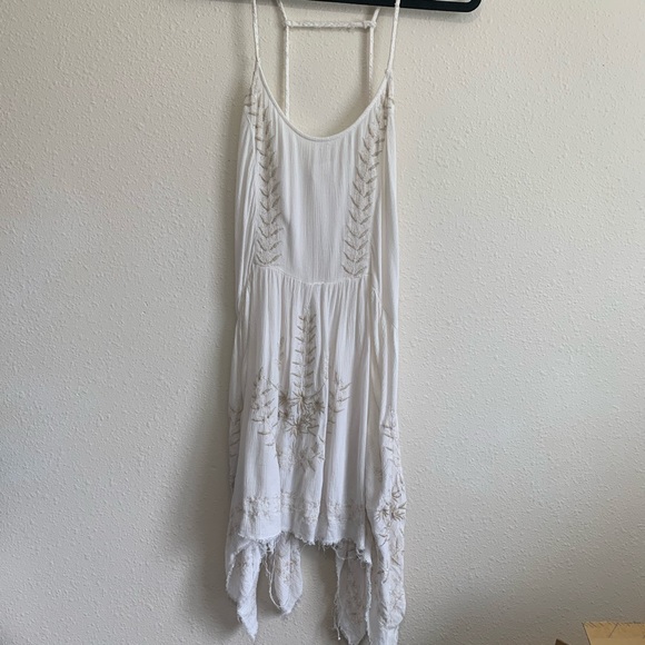 Free People | Meadows of Medallion White Dress - Picture 9 of 10